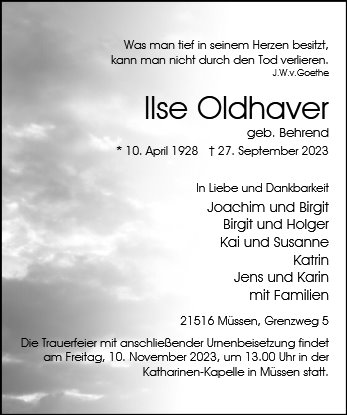 Ilse Oldhaver