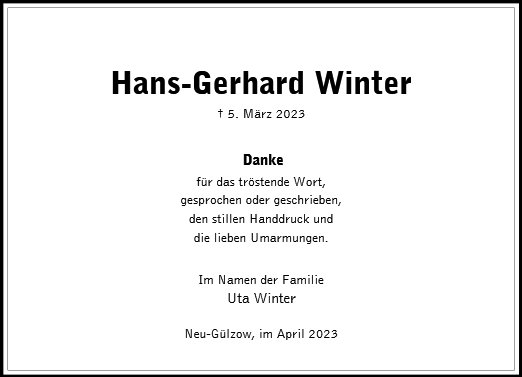 Hans-Gerhard Winter