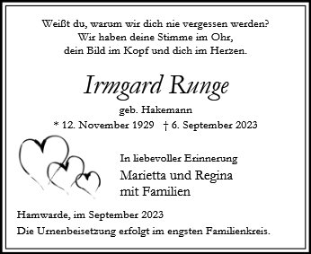 Irmgard Runge