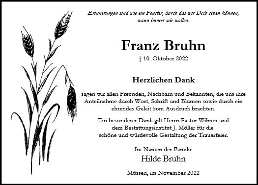 Franz Bruhn