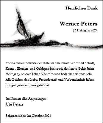 Werner Peters