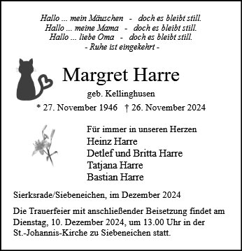 Margret Harre