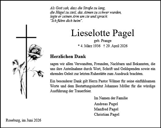 Lieselotte Pagel