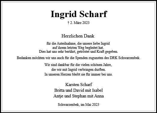 Ingrid Scharf