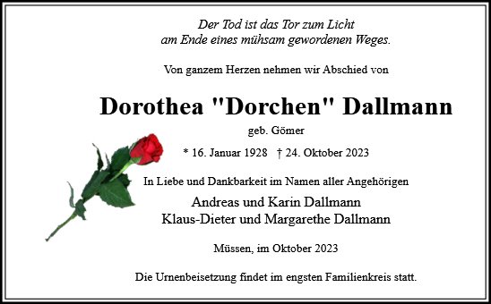 Dorothea Dallmann