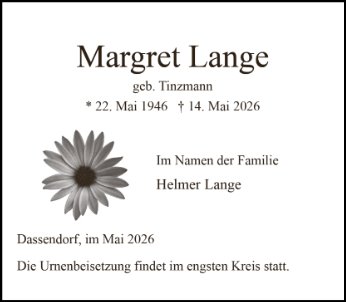 Margret Lange