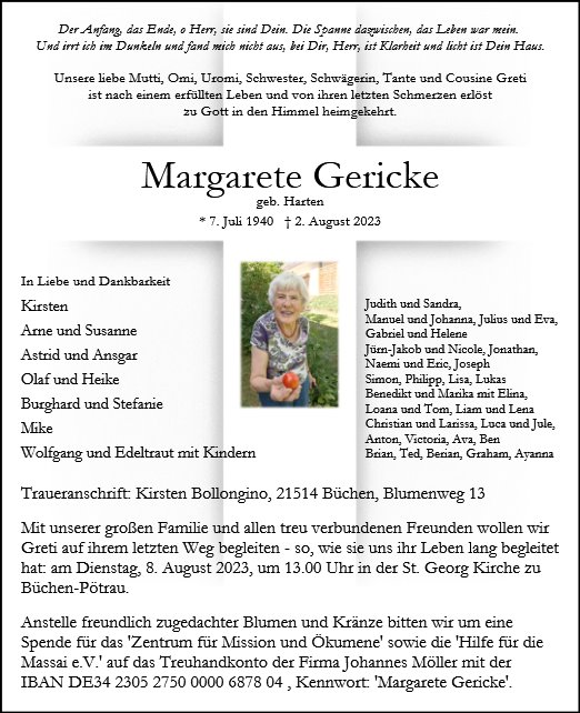 Margarete Gericke
