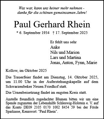 Paul Rhein