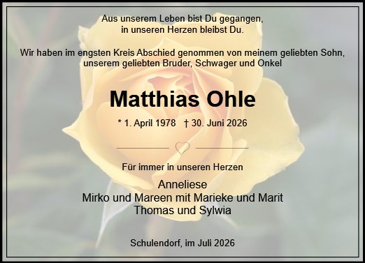 Matthias Ohle