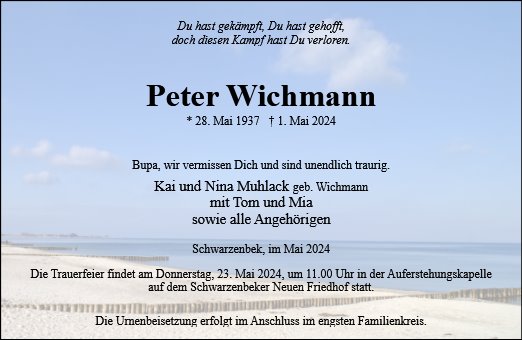 Peter Wichmann