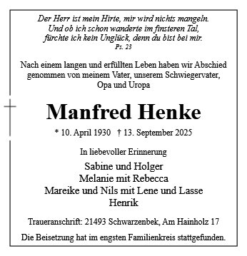 Manfred Henke