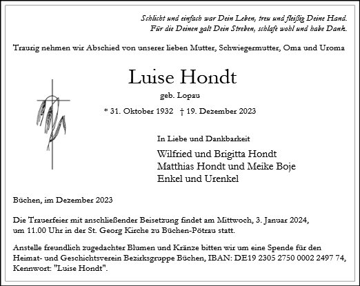 Luise Hondt