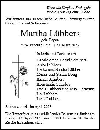 Martha Lübbers