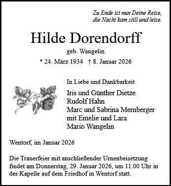 Hilde Dorendorff