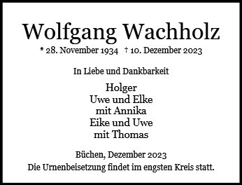 Wolfgang Wachholz