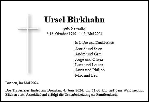 Ursel Birkhahn