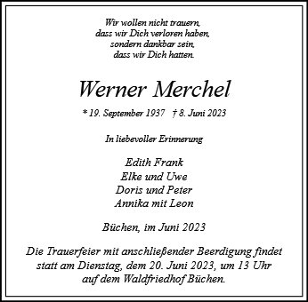 Werner Merchel
