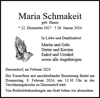 Maria Schmakeit