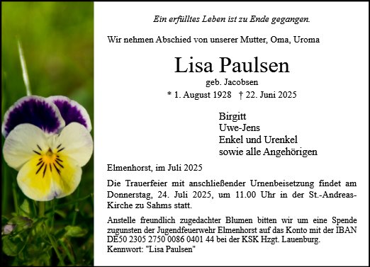 Lisa Paulsen