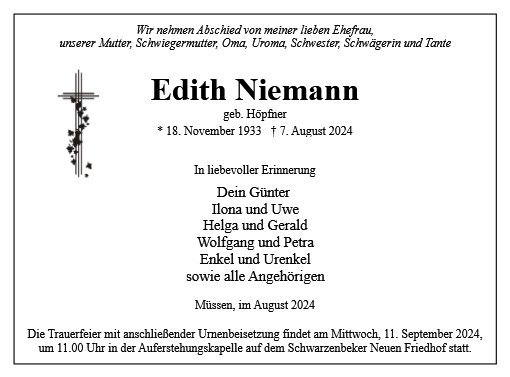 Edith Niemann