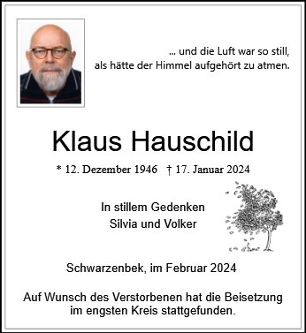 Klaus Hauschild