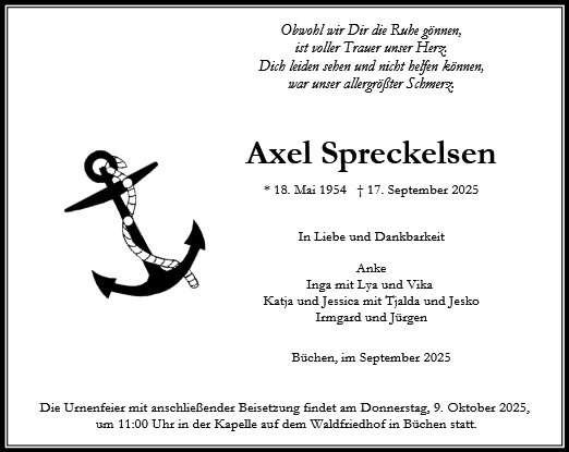 Axel Spreckelsen