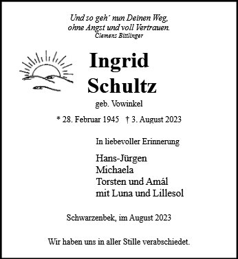 Ingrid Schultz