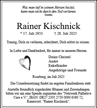 Rainer Kischnick