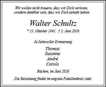 Walter Schultz