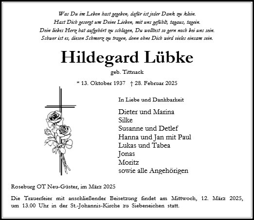 Hildegard Lübke