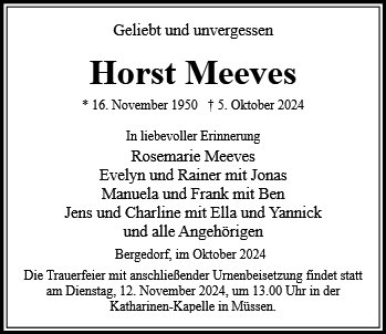 Horst Meeves