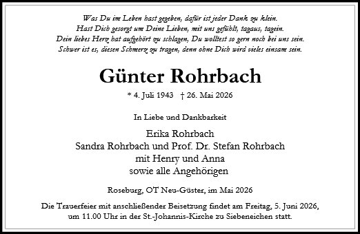 Günter Rohrbach