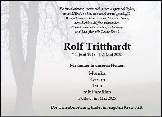 Rolf Tritthardt