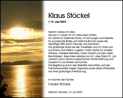 Klaus Stöckel