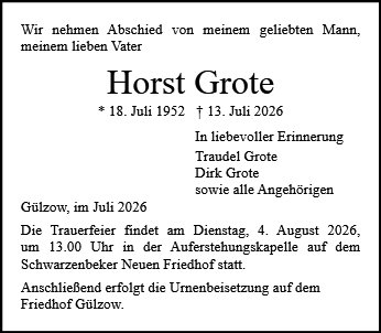 Horst Grote