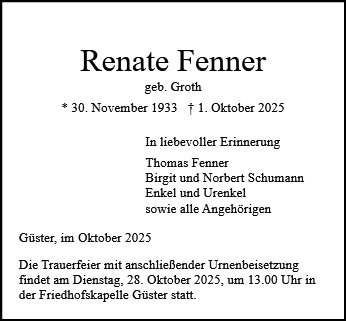 Renate Fenner