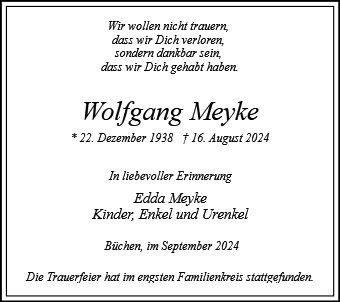 Wolfgang Meyke