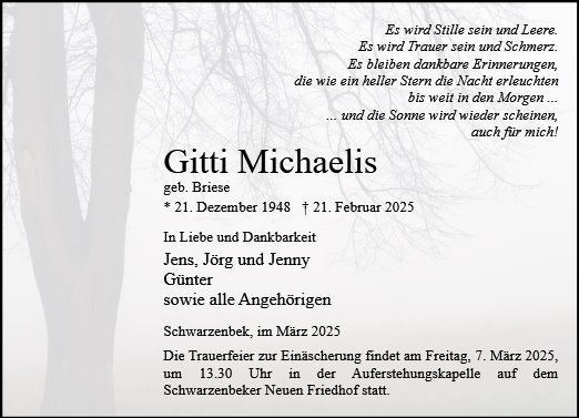 Brigitta-Gerlind Michaelis