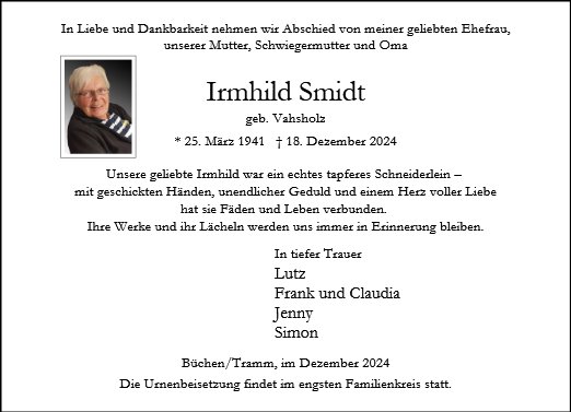 Irmhild Smidt