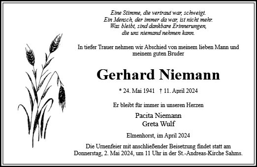 Gerhard Niemann