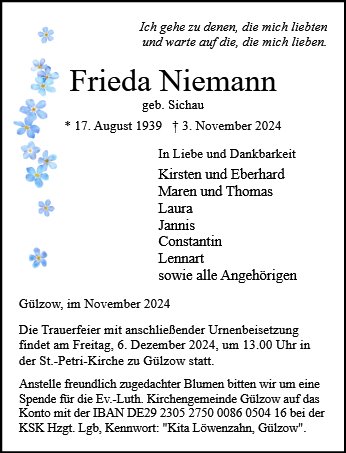 Frieda Niemann