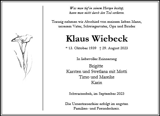 Klaus Wiebeck