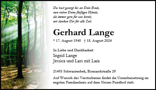 Gerhard Lange