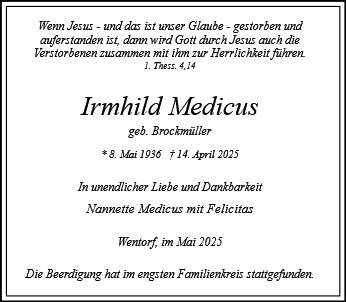 Irmhild Medicus