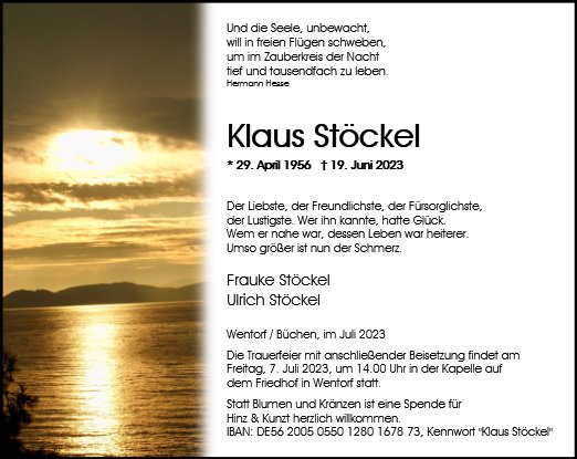 Klaus Stöckel