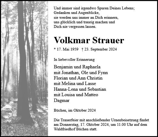 Volkmar Strauer