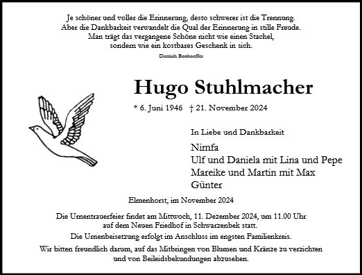 Hugo Stuhlmacher