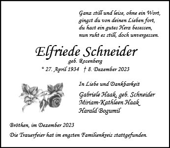 Elfriede Schneider