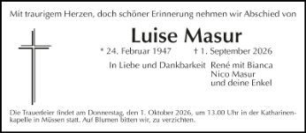 Luise Masur