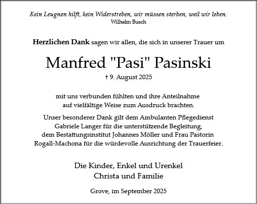Manfred Pasinski